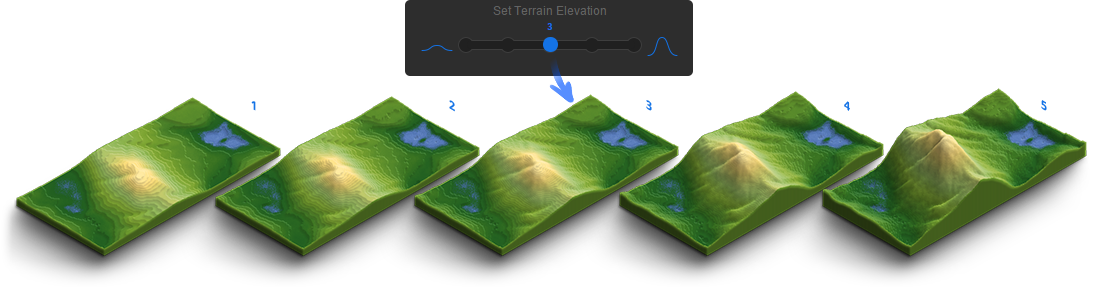 Map Elevation Examples